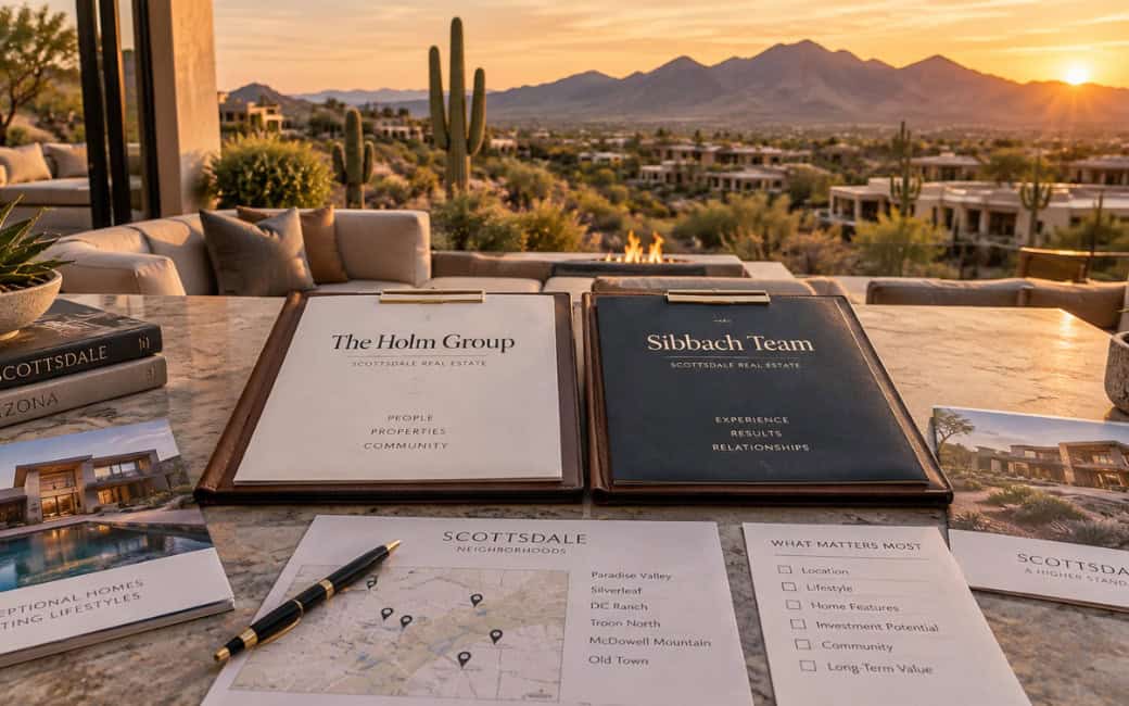 The Holm Group vs. Sibbach Team: Scottsdale Realtor Comparison